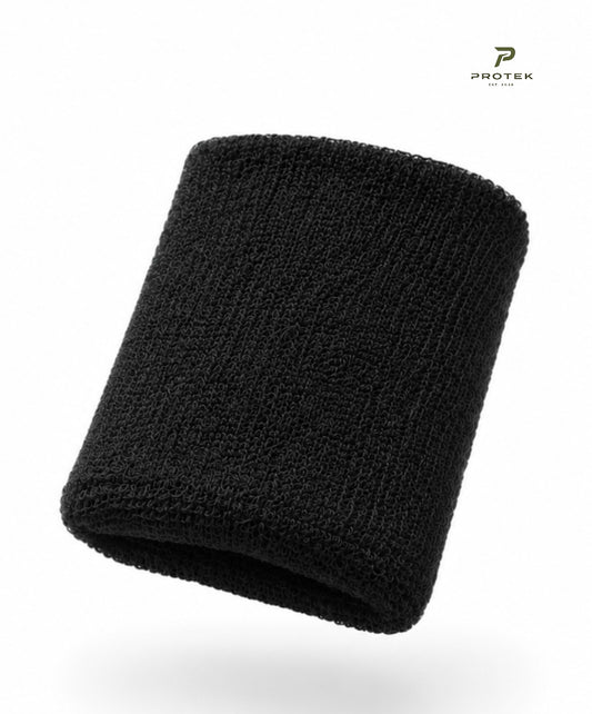 Protek Guarded Sweatband (Black)