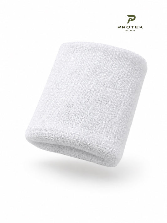 Protek Guarded Sweatband (White)